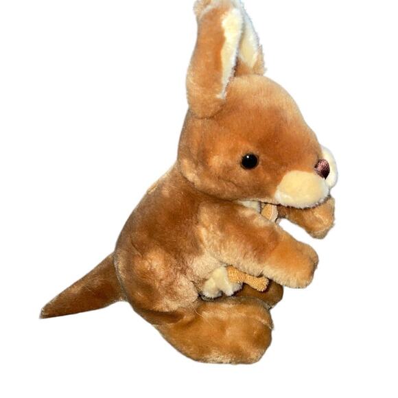 Korimco Kangaroo Baby Joey Plush Stuffed Animal Nursery Cuddly Shower 12” - Picture 3 of 12